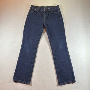 Lauren Ralph Lauren LRL Dark Blue Classic Straight Leg Jeans Women’s 6P